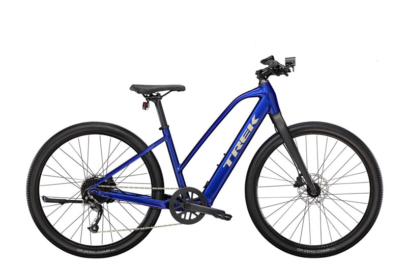 Trek Elcykel Dam Dual Sport+ 2 Stagger Hex Blue X-Large