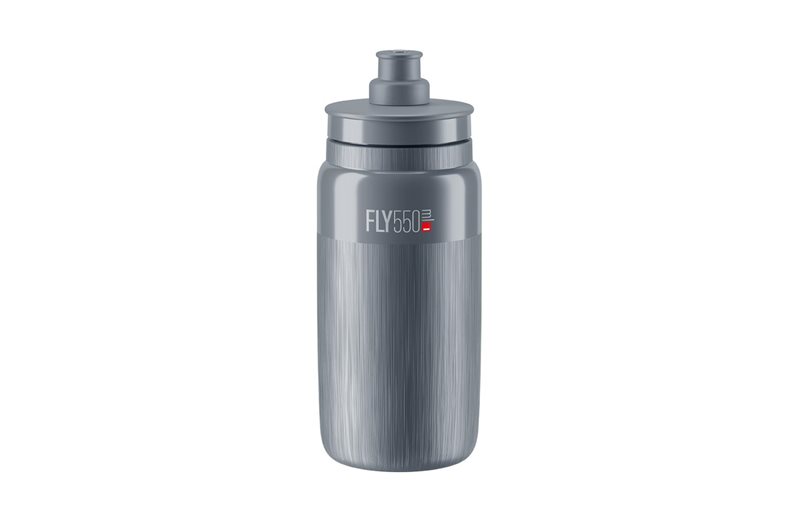 Sykkelflaske Elite FLY TEX Grey 550ml Grå/553