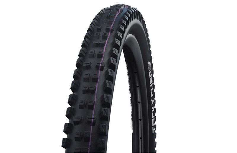 Cykeldæk Schwalbe Tacky Chan ADDIX Ultra Soft Super Gravity TLR 29x2,40 (62-622) Foldbart Sort