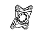 Sram Chainring, Guard, Spider for Red/Fo