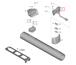 Shimano Upper Case Assembly 300 Bm-E8010