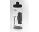 Cykelflaska Merida 620 ml Fidlock Connector Transparent/Black Transparent/Black