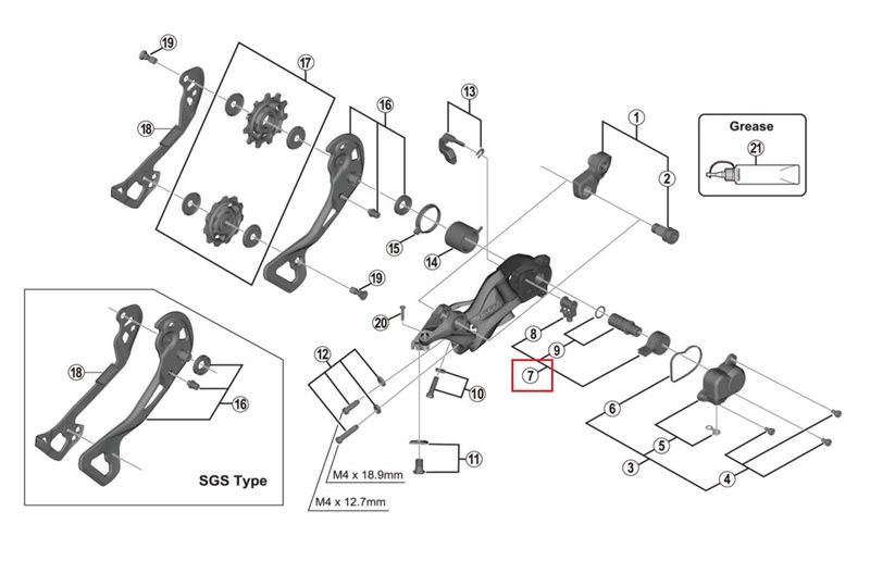 Shimano Stabilisator