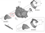 Shimano Screw 2Pcs And Nut 2Pcs