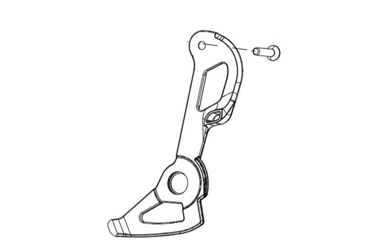 Sram Rear Derailleur Sisäpuoli Cage -