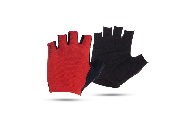 Rogelli Cykelhandsker Pure Red