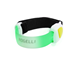 Huomiovalo Rogelli Trio LED Bracelet -ranneke Vihreä