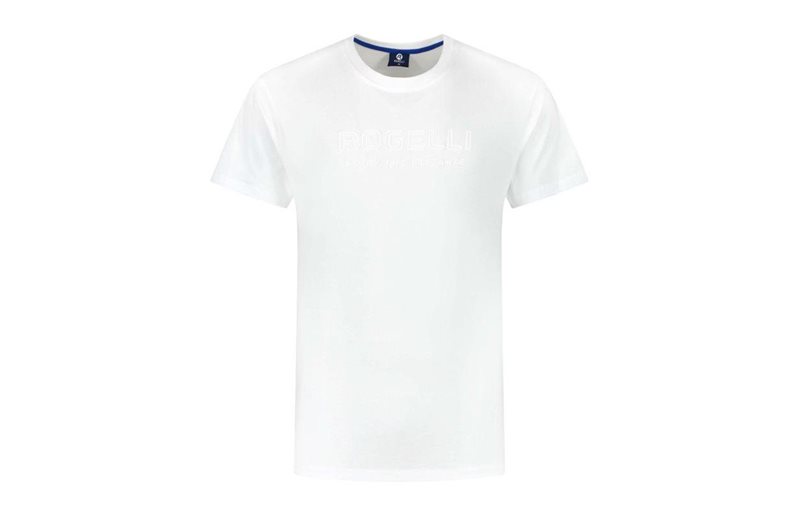 Rogelli Fritidstrøje Logo T-shirt Hvid