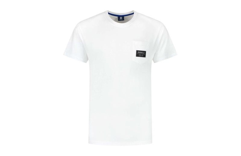 Rogelli Fritidstrøje med Lomme T-shirt Hvid