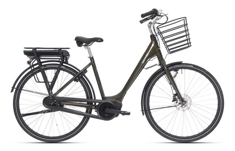 Kronan Elcykel Dam Kvick LTD 7 vxl Bosch Active Elegance Green