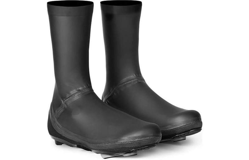Skoovertrekk GripGrab AquaShield 2 Waterproof Road Shoe Covers Black
