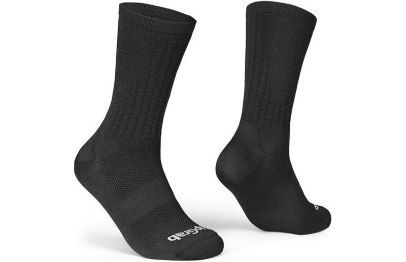 Sykkelsokker GripGrab FastStream Aero Cycling Socks Black