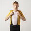 Sykkeltrøye GripGrab RIDE Short Sleeve Jersey Mustard Yellow