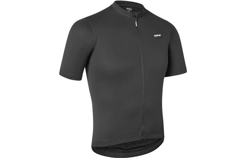 Sykkeltrøye GripGrab EXPLR Merinotech Short Sleeve Jersey Black