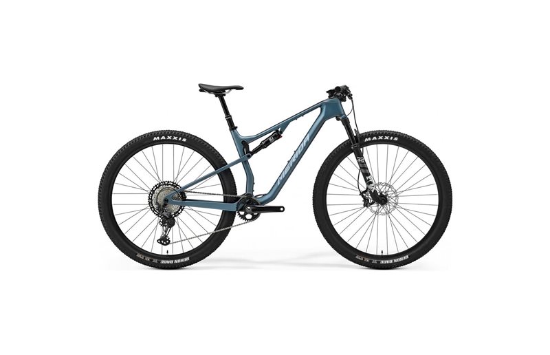 Täysjousto maastopyörä Merida Ninety-Six RC XT Blue/Silver
