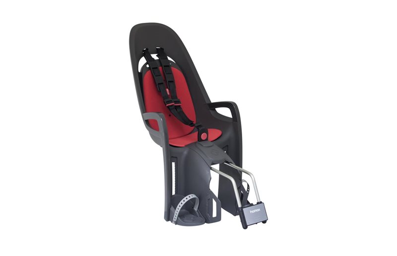 Hamax Cykelsits Zenith Med Ramfäste Grey/Red Padding