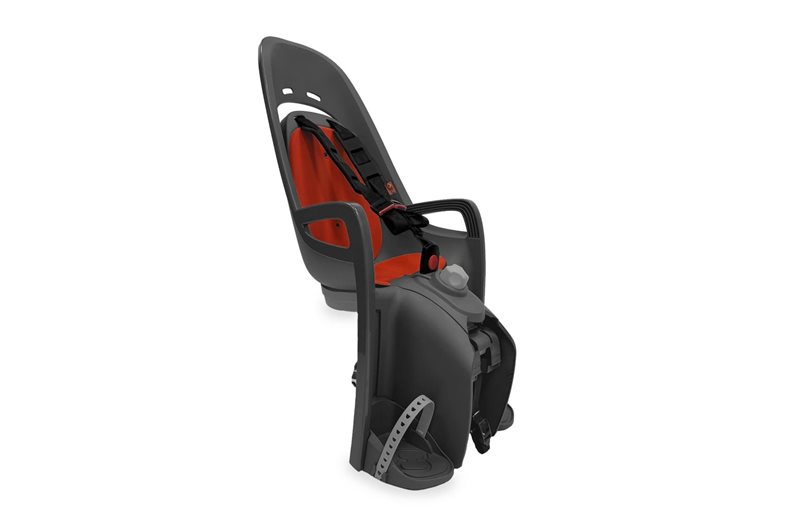 Hamax Cykelsits Zenith Relax Med Pakethållarfäste Grey/Red Padding