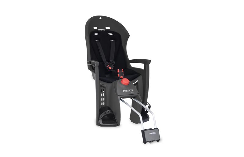 Hamax Cykelsits Siesta Med Ramfäste Grey/Black Padding