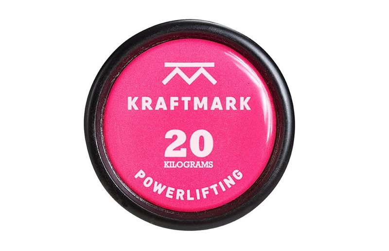 Kraftmark Skivstång Powerlifting Bar Raw 20 Kg