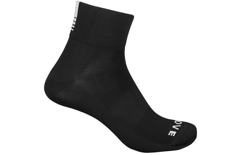 Cykelstrømper GripGrab Lightweight SL Short Summer Socks Black