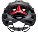 Abus Cykelhjälm Airbreaker Black Red