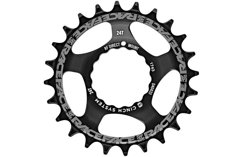 Race Face DM Cinch Chainring 10/11/12-speed Black