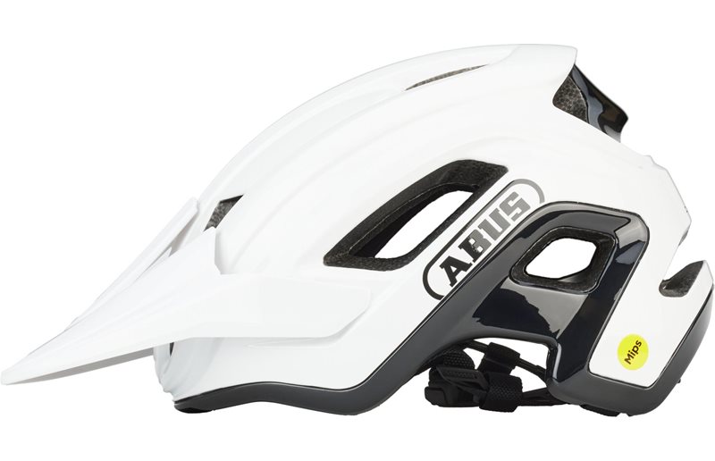 Abus Cykelhjelm Cliffhanger MIPS Skinnende Hvid