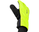 Pyöräilyhanskat GripGrab RIDE Windproof Deep Winter Lobster Gloves Yellow Hi-Vis