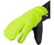 Pyöräilyhanskat GripGrab Nordic 2 Windproof Deep Winter Lobster Gloves Yellow Hi-Vis