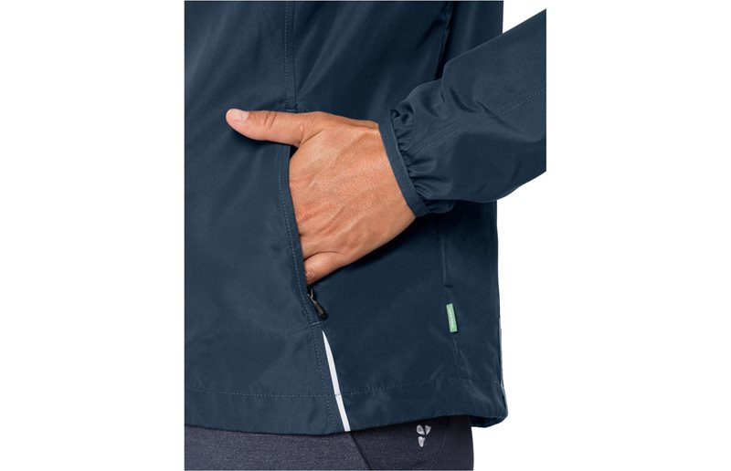 VAUDE Naisten pyöräilytakki Dundee Classic Zip-Off Jacket Women Dark Sea