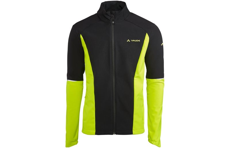 VAUDE Wintry IV Softshell Jacket Men Neon Yellow