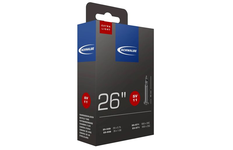 Schwalbe Cykelslang Sv 11 Extra Light 20/25-559/571 Racerventil 40 mm