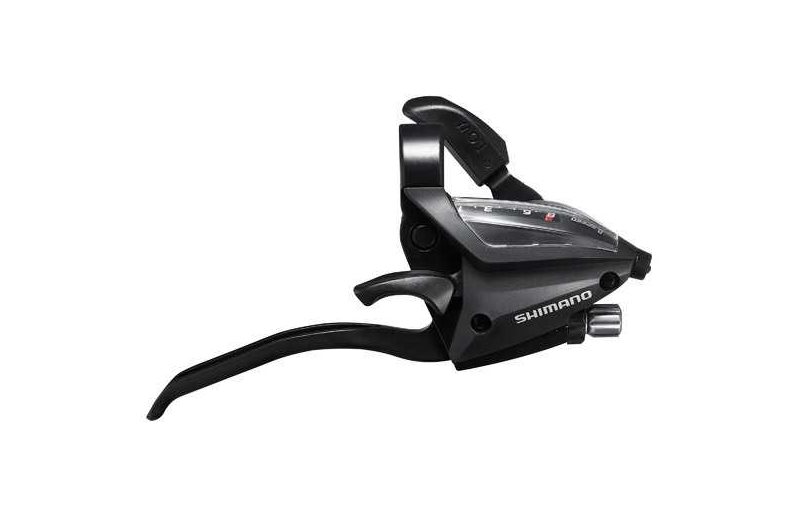Växel-/Bromsreglage Shimano Altus St-Ef500-8R4A, Höger, 8 Växlar, Svart
