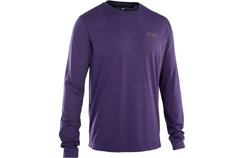 ION DriRelease S_Logo LS Tee Men Dark Purple