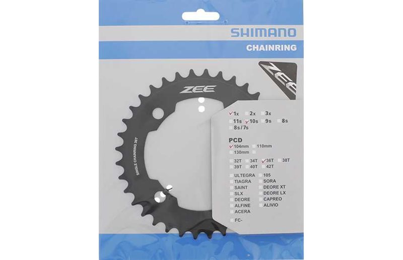 Shimano Kedjedrev 36T Zee