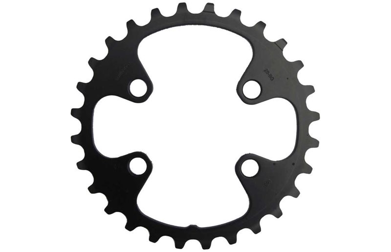 Shimano Drev Fc-M6000-2/B2 Bf 64 Bcd 2 X 10 Växlar 26T Svart