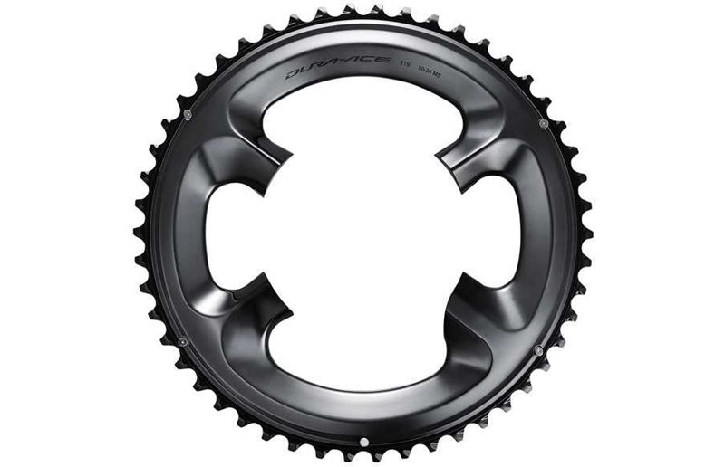 Shimano Drev Dura-Ace Fc-R9100 Mt 110 Bcd 2 X 11 Växlar 52T Svart