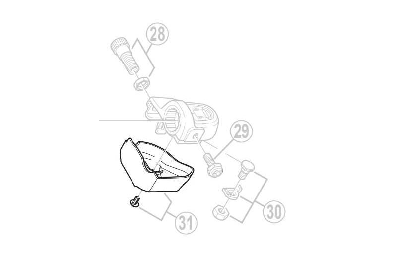 Shimano Kåpa Växelklocka Nexus 3 För Växelklocka Modell Nr 6