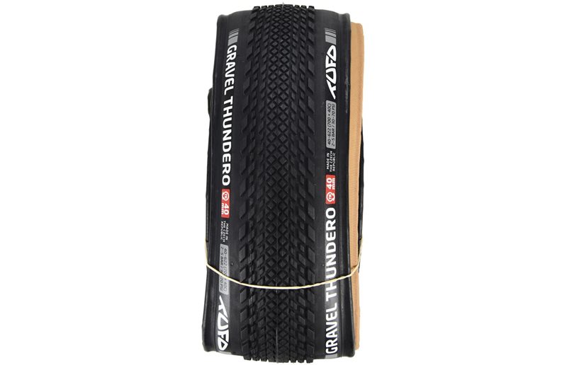 Tufo Gravel Thundero Folding Tyre 700x40C TLR Black