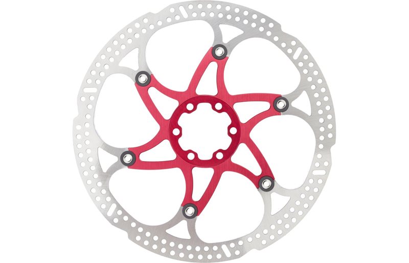 Clarks CFR-10FA Floating Brake Disc 6-Bolt 203mm Red