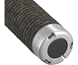 Brooks Plump Leather Grips Black