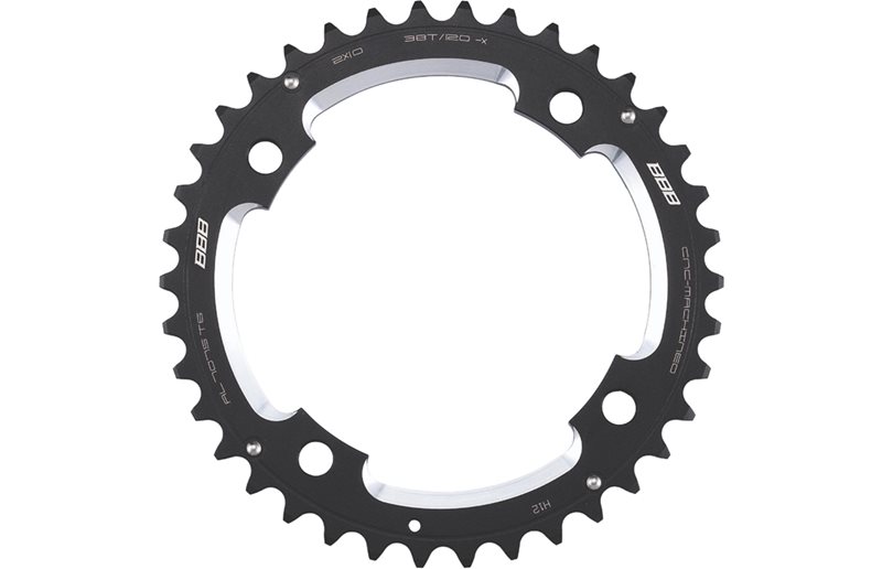 BBB Kjededrev Mtbgear Sram 120 Bcd 2 X 10 Gir 38T Svart