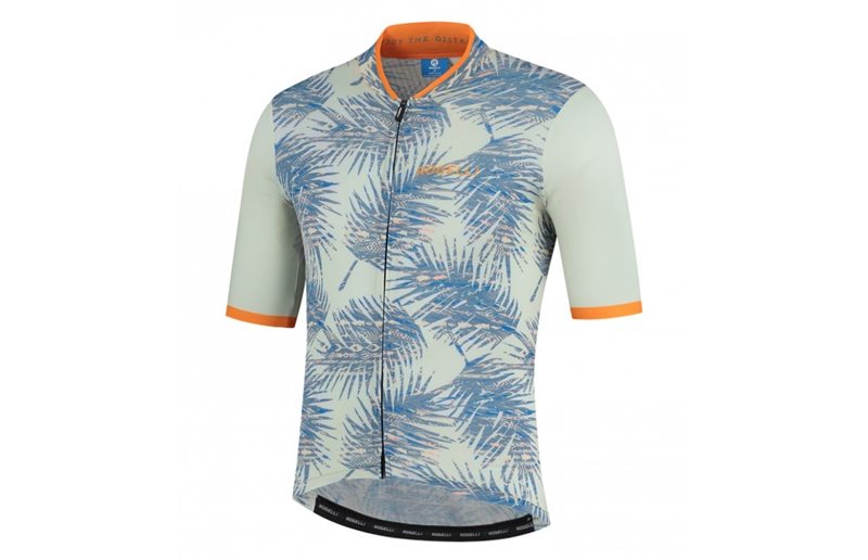 Rogelli Sykkeltrøye Nature Jersey SS Sand/Oransje