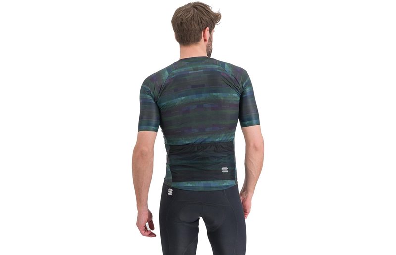 Sportful Glitch Bomber Jersey Men Multicolor Black