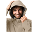 VAUDE Yaras II Rain Jacket Men Linen