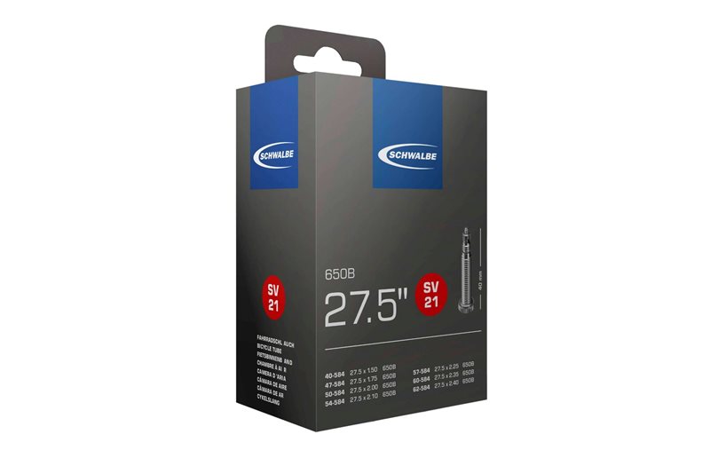 Schwalbe Cykelslang Sv 21 Standard 40/62-584 Racerventil 40 mm