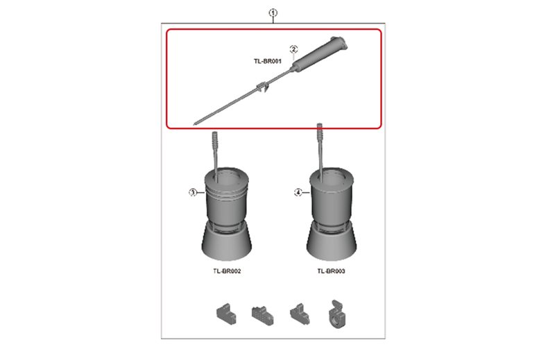 Shimano Skivebremsverktøy Luftesprøyte Tl-Br001