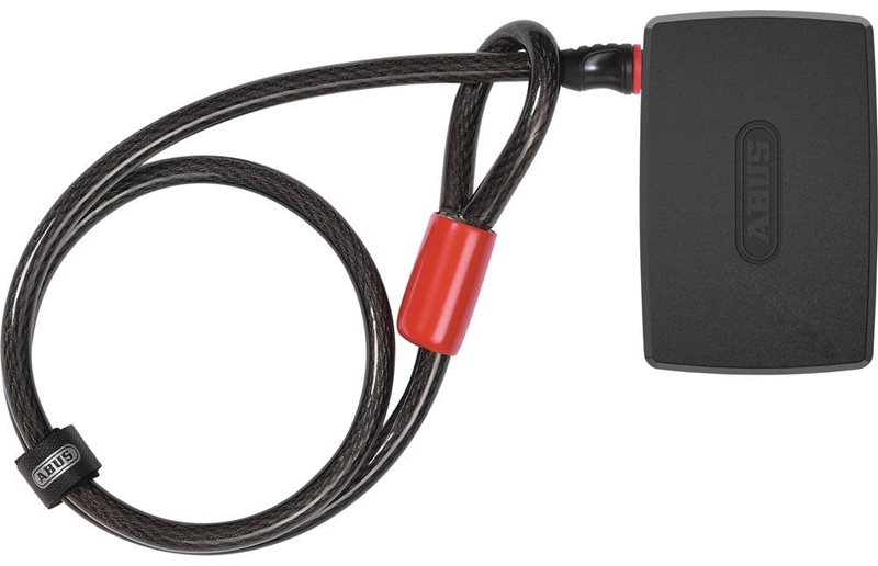 Alarmboks Abus 2.0 + Låsvaier 12 mm/100 cm wire black