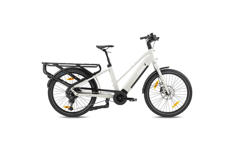 Monty Lastcykel El V8 26 White