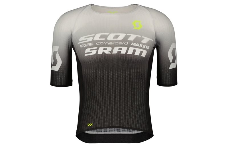 Scott Cykeltröja Herr RC Scott-SRAM Race SS Black/White